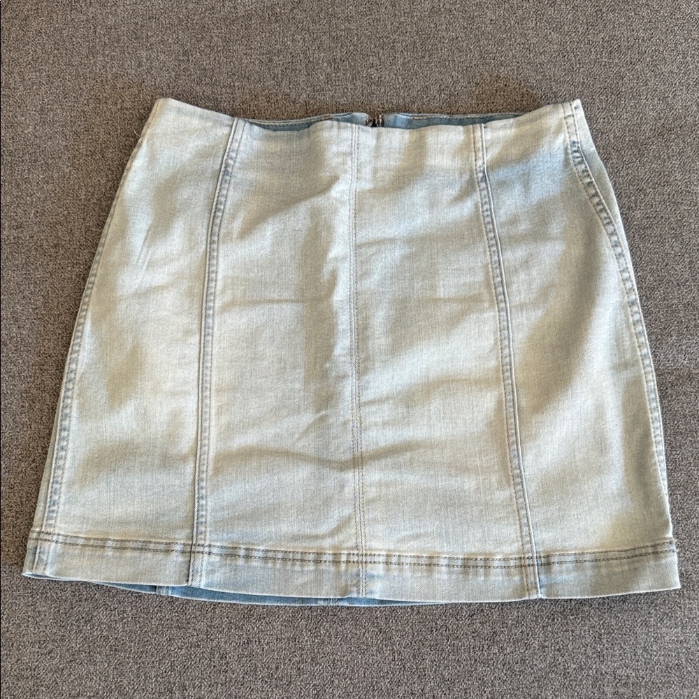 Wild Fable Light Denim Pencil Skirt